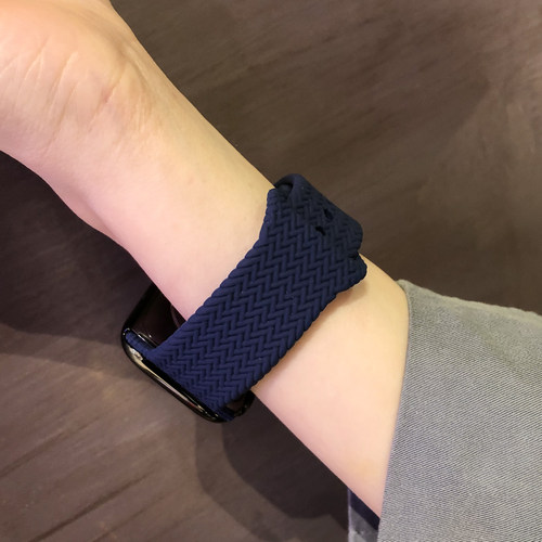 iwatch7编织运动表带45mm男女