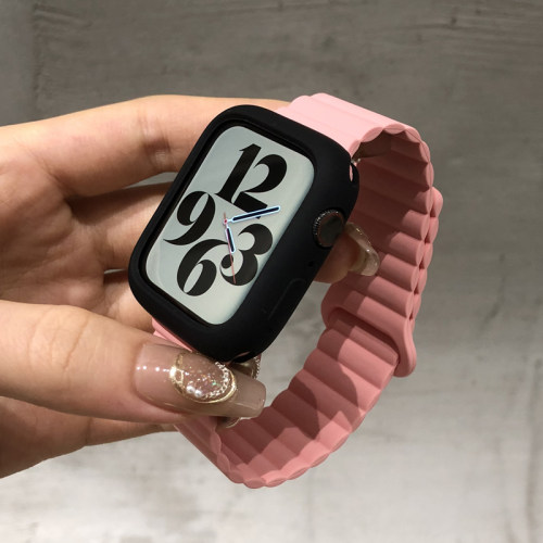 苹果iwatch9硅胶磁吸休闲表带