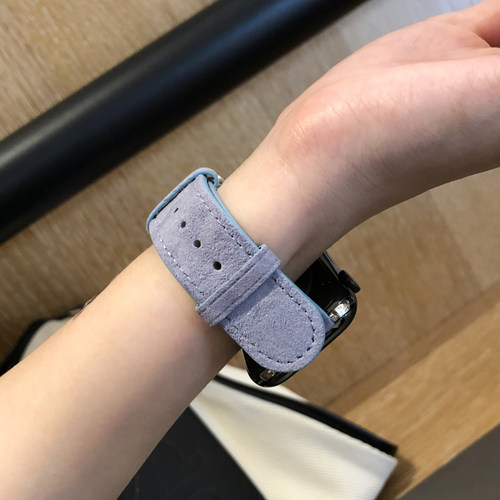 applewatch苹果女生羊绒手表带