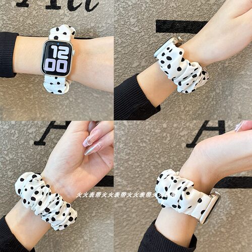 苹果applewatch复古大肠圈表带