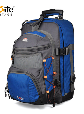 Doite6058大容量旅游拉杆箱多功能拉杆包可拆卸子母包双肩背包