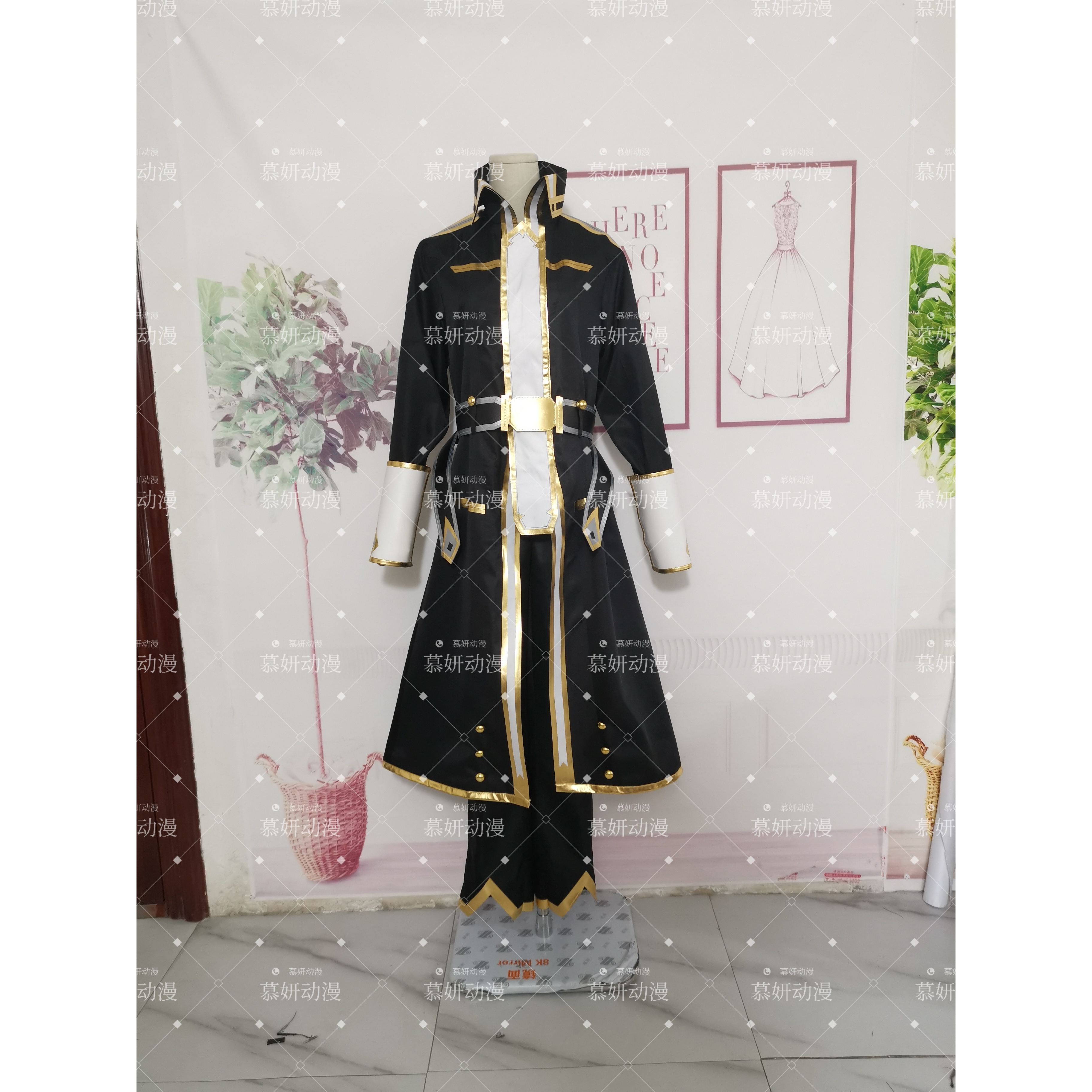 慕妍动漫刀剑神域桐谷和人cos服