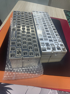 适配wooting 60配列FR4沉金定位板声音包8K数据线绿龙轴磁玉万磁