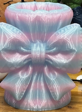 3D打印蝴蝶结笔筒桌面装饰品创意礼物送女友闺蜜笔筒桌面摆件Da33