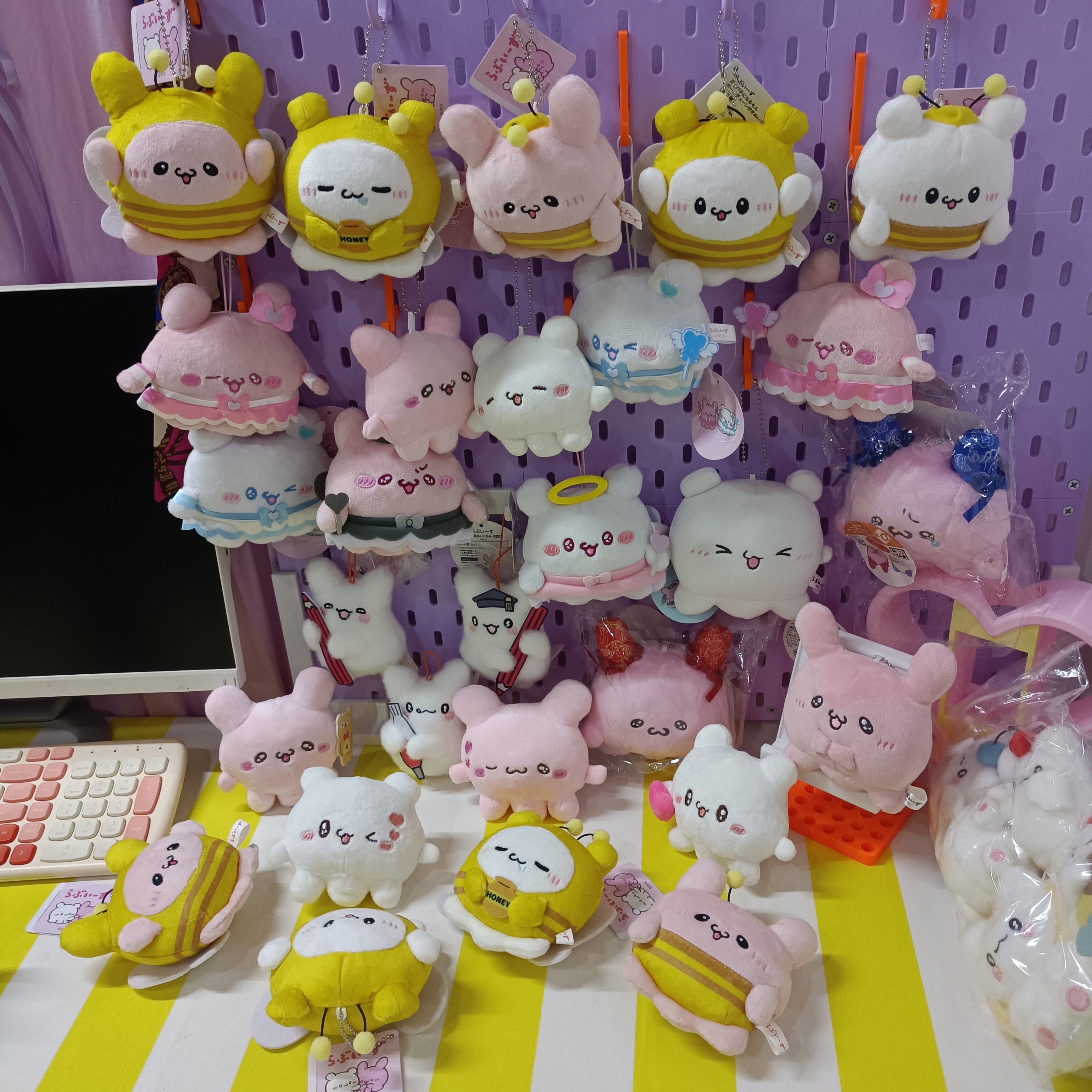 现货正版らぶいーず Loveez 小章鱼玩偶毛绒公仔挂件可爱小玩偶