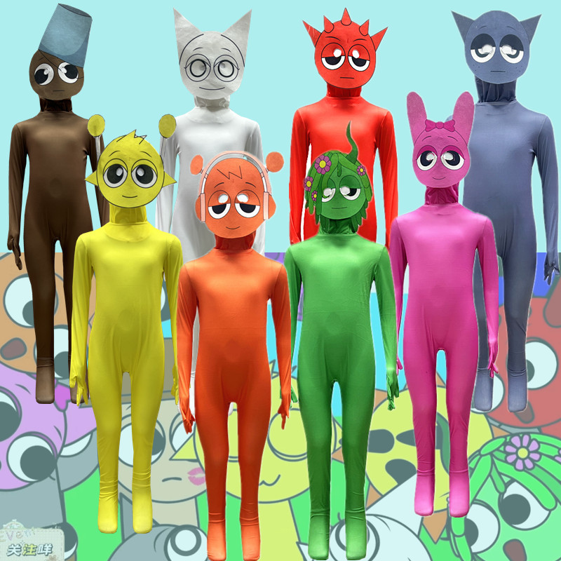 新款热销紧衣服万圣节服装Sprun