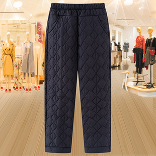 中老人女冬款 休闲裤 加绒加厚裤 老人妈妈秋冬季 子 子宽松款 奶奶棉裤