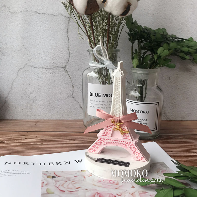 巴黎铁塔车载香水香薰摆件优雅