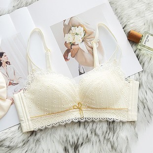 加厚内衣女小胸聚拢上薄下厚3cm 性感无钢圈文胸aa罩杯小平胸专用
