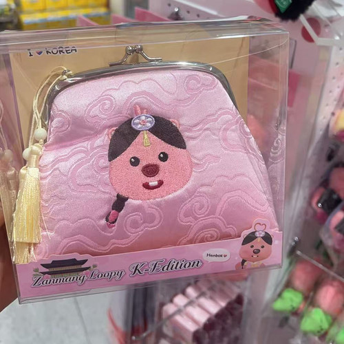 韩国正品zanmang loopy露比景福宫联名限量小包钥匙包小钱包卡包