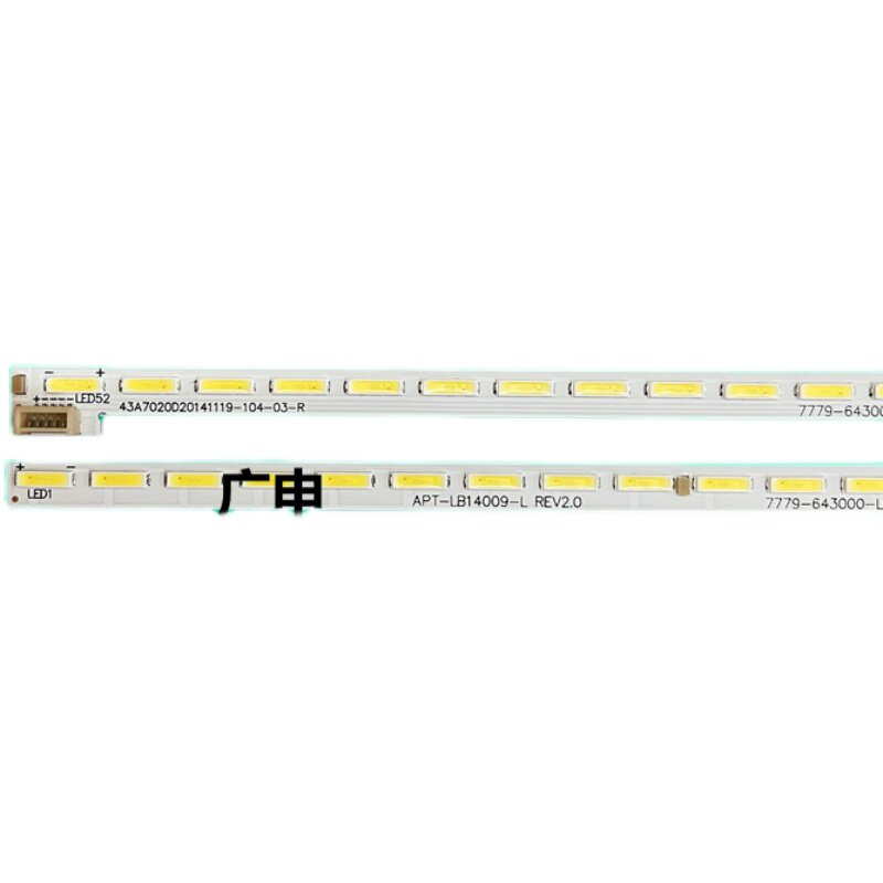适用于43E6200灯条43A7020D20141119-104-03-L配屏REL430WY - 实物图