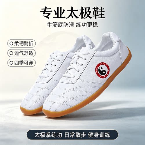 宾陆太极鞋牛筋底防滑减震透气