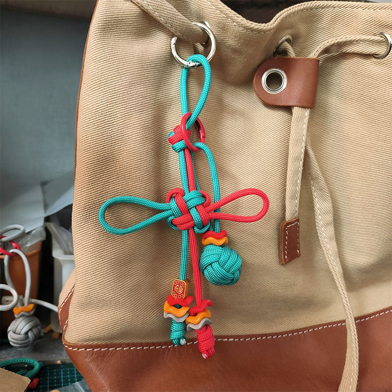 新年中国结包挂挂饰平安好运福结转运球钥匙挂绳挂件