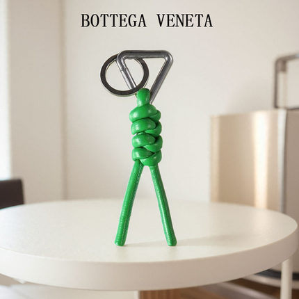 汽车钥匙扣真皮编制金刚结BV三角钥匙链包挂件男女高档创意礼物