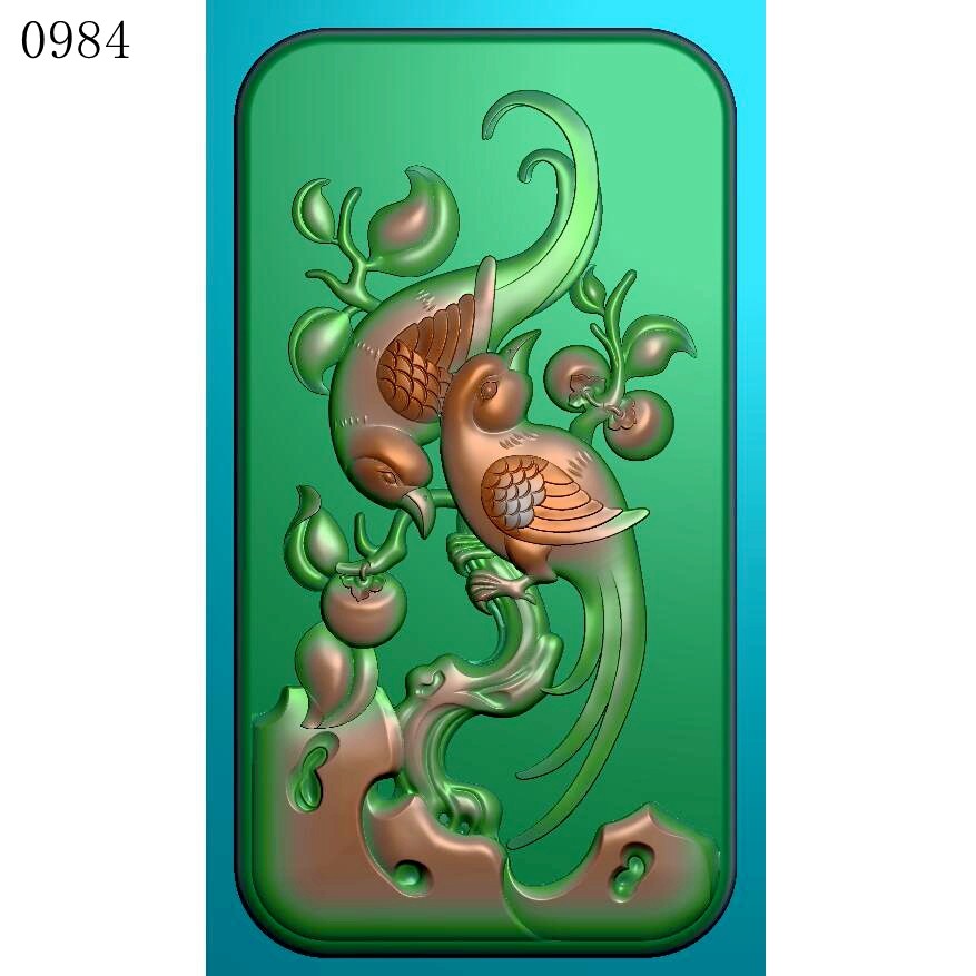 事事如意0984雕刻图北京精雕jdp灰度图bmp挂件素材浮雕图