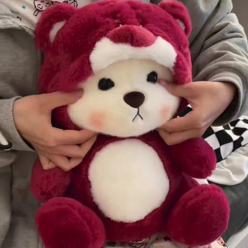 大号可爱毛绒玩偶变身小熊创意公仔少女心玩具抱枕生日礼物莉莉熊,玩具/童车/益智/积木/模型,毛绒/玩偶/公仔/布艺类玩具,淘宝优惠券,粉丝福利购,淘宝优惠卷