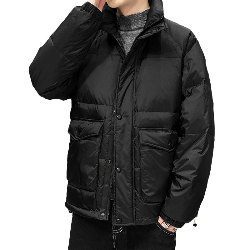 冬装新款潮牌90%白鸭绒羽绒服男士潮流大码外套A438-2719,男装羽绒服,电商A438