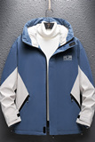 L-8XL超大码80%白鸭绒羽绒服男平铺冬装连帽外套A438-2166，男装羽绒服，电商A438