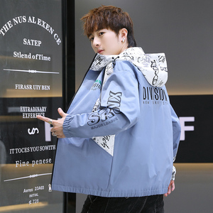 潮牌炸街2025新款春秋季夹克外套男衣服青少年潮流 A438-606-P70图片