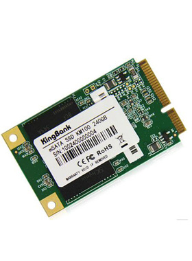 KINGBANK金百达KM100 120G/240g mSATASSD笔记本台式高速固态硬盘