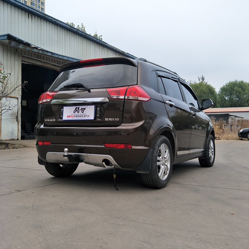 适用于华晨金杯智尚s30拖车方口杠防追尾后露营拖挂牵引拖拽钩子