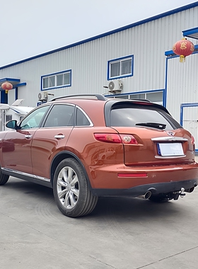 适用于英菲尼迪FX35拖车方口杠防追尾改装后杠露营拖挂牵引拖拽钩