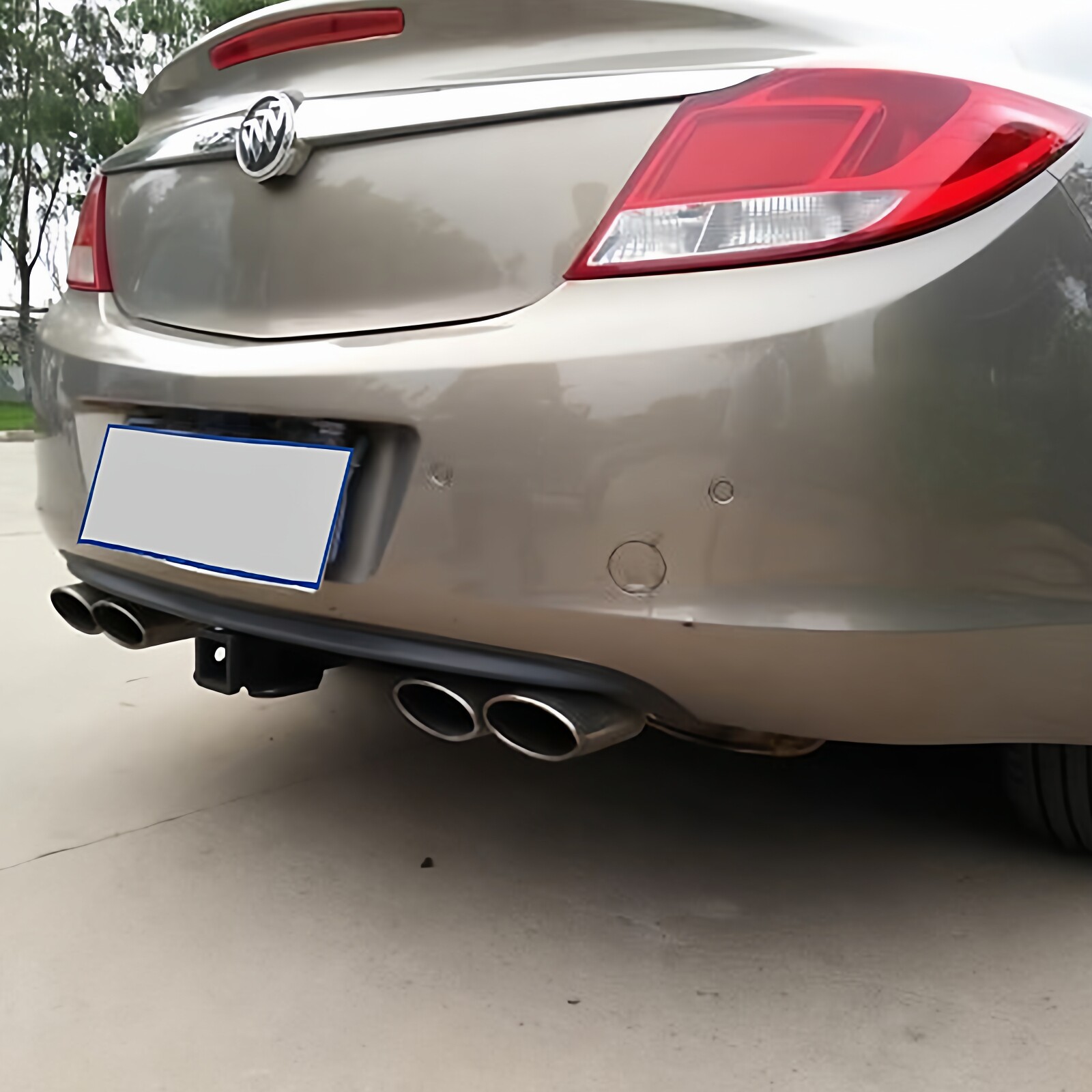 适用于别克君威拖车方口杠通用改装件后杠拖挂牵引杆救援拖拽钩子