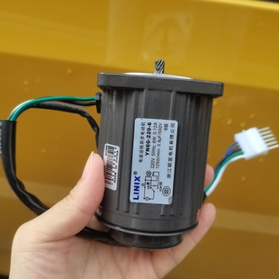 LINIX电动机YN60 配件齿轮轴单马达调速1250转 6电机马达原厂正品
