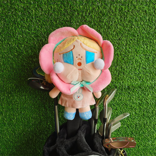 哭娃高尔夫球杆套一号木帽套拉布布发球木杆头保护套可爱杆头套