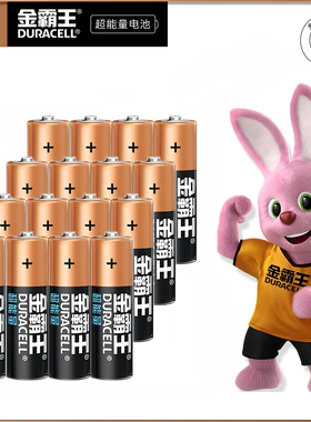 金霸王 Duracell 超能量电池MX1500 AA 5号 适用电动牙刷智能门锁