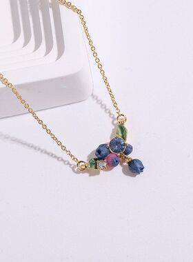 四季浆果蓝莓绿叶小水钻蓝莓吊