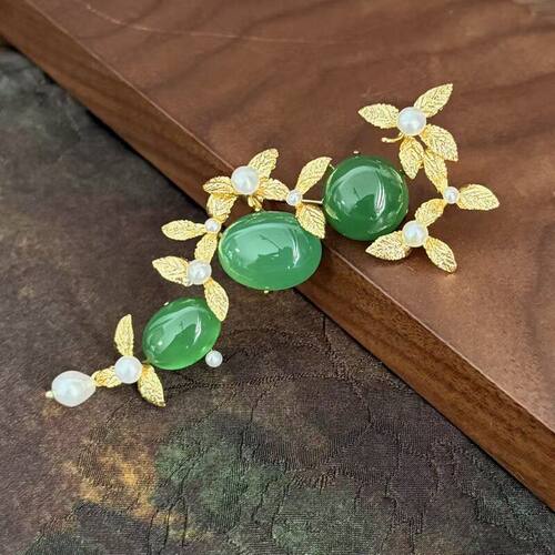 口珍珠胸针西装批发防走光胸花