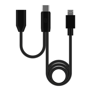 森然ST10mini声卡连接线播吧四代手机OTG直播线st60声卡数字传输