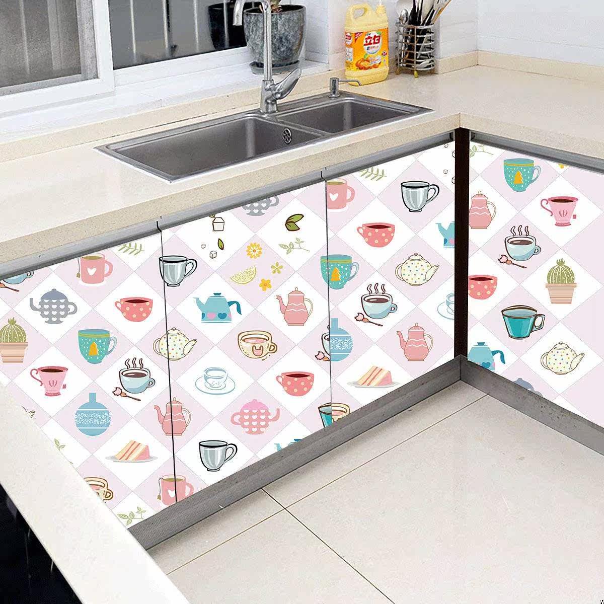 加厚牆紙自粘壁紙防水廚房防油貼紙牆貼防潮鋁箔紙櫥櫃紙廚房貼紙在類目 洗護清潔劑/衛生巾/紙/香薰, 紙品/溼巾, 家用防油貼紙中 - 來自Buy2taobao.com提供專業的淘寶代購服務