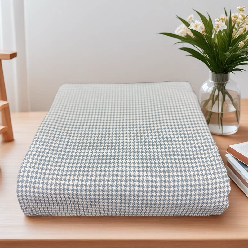 【非遗鲁锦】正品逸昂家纺全棉老粗布母婴A类精梳床单7A抗菌清仓