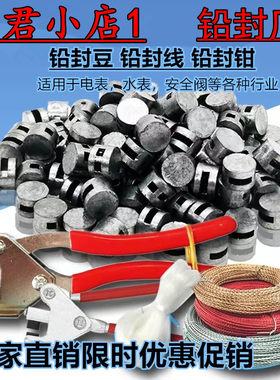 一次性防盗铅封铅封线阀门电表封
