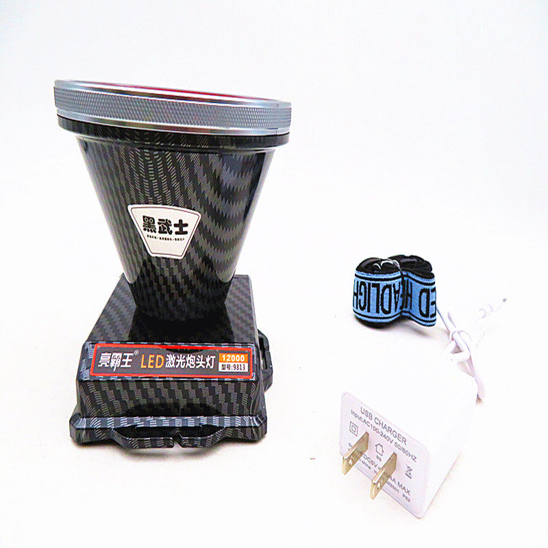 16核大光斑聚光超亮头灯
