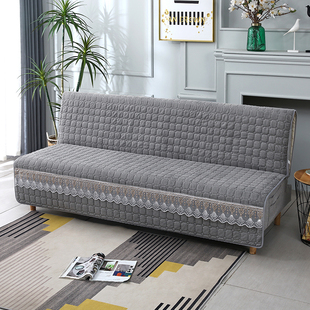 折叠懒人沙发垫套罩懒人可折叠两用沙发垫四季通用防滑松紧带固定