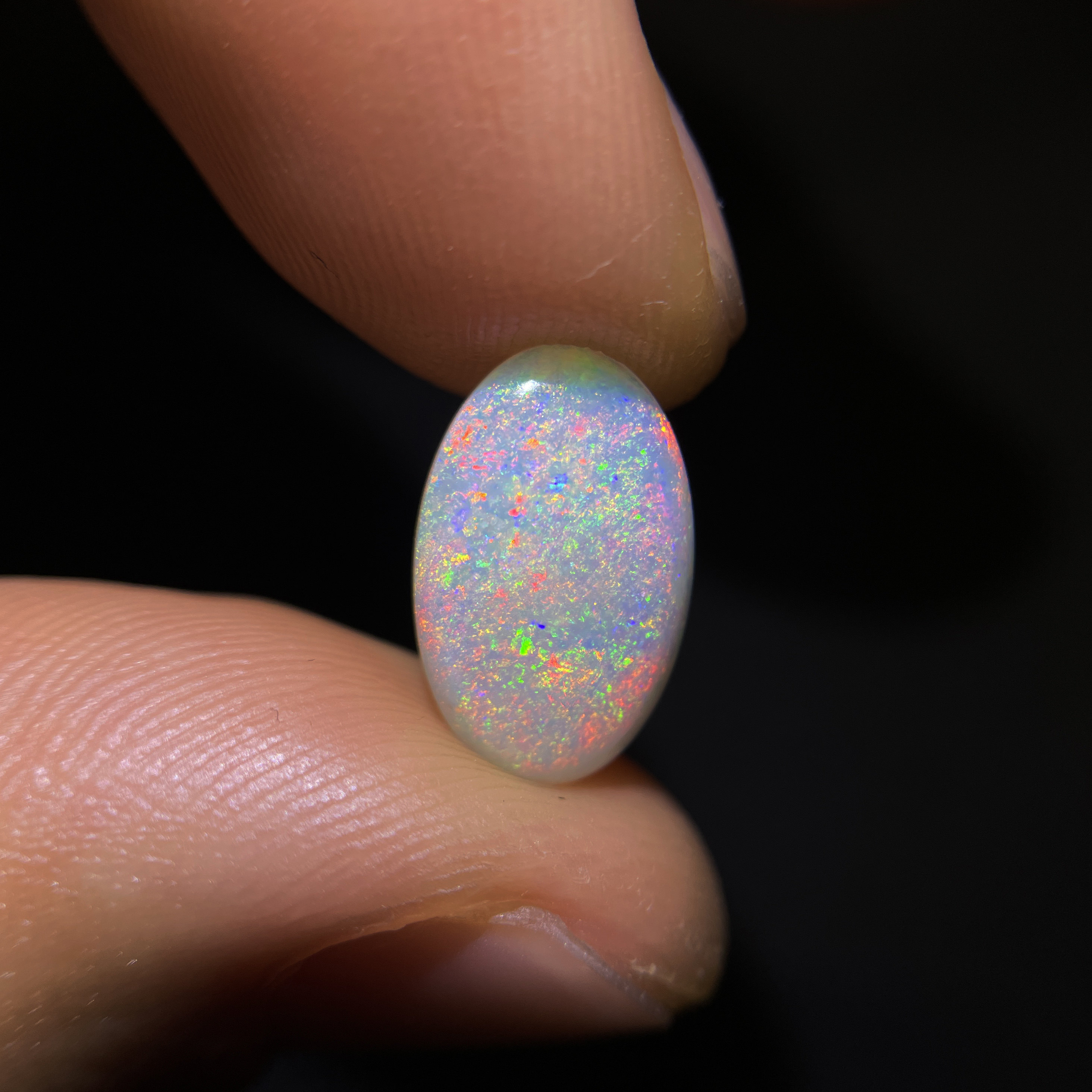 light欧泊澳大利亚矿区彩色宝石天然裸石白欧泊zt173