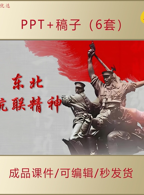 东北抗联精神内涵及当今价值PPT课件AL712