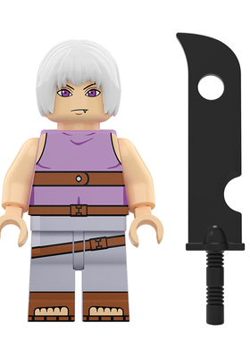 忍者K2077鬼灯水月第三方男女儿童益智拼装积木人仔玩具