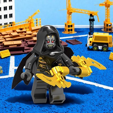 超级英雄复联3人仔817亡刃将军 sh511 含武器76103积木玩具D026