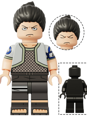 2024新品忍者K2094鹿丸动漫第三方儿童男孩益智拼装积木人仔玩具