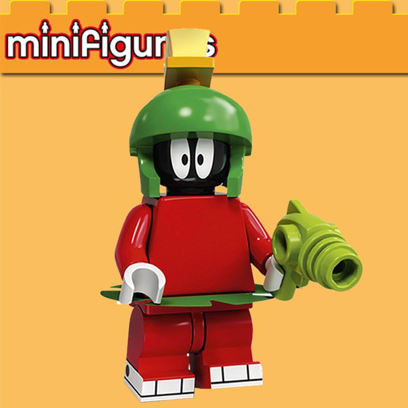 抽抽乐 乐一通 71030 火星人马文 10# 益智儿童拼装人仔积木玩具