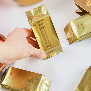 新年凤梨酥包装袋开运酥雪花酥饼干金条金砖方块酥糯米船机封袋子