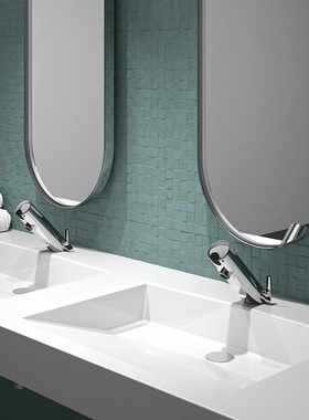 Delabie德杜拉比尔490006墙出水感应水龙头泡沫液感皂液器512051P