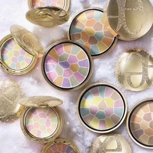 奥尔滨e大饼日本专柜elegance家庭装27g便携8.8g雅莉格丝蜜粉饼