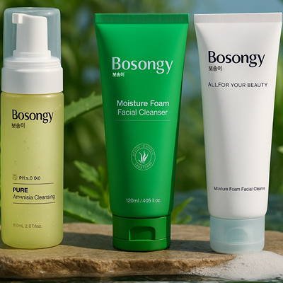 韩国Bosongy玻颂氨基酸洁面慕斯
