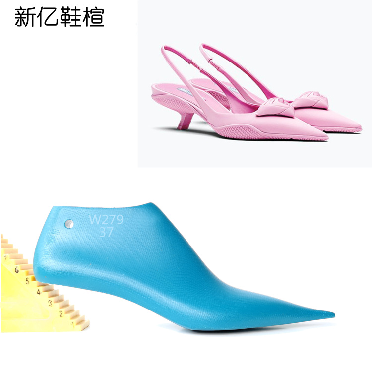 法式单鞋楦头女4.5CM跟高超尖头