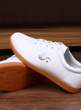 武乐太极鞋牛筋底男女武术鞋练功鞋秋冬季太极拳中老年晨练鞋3068